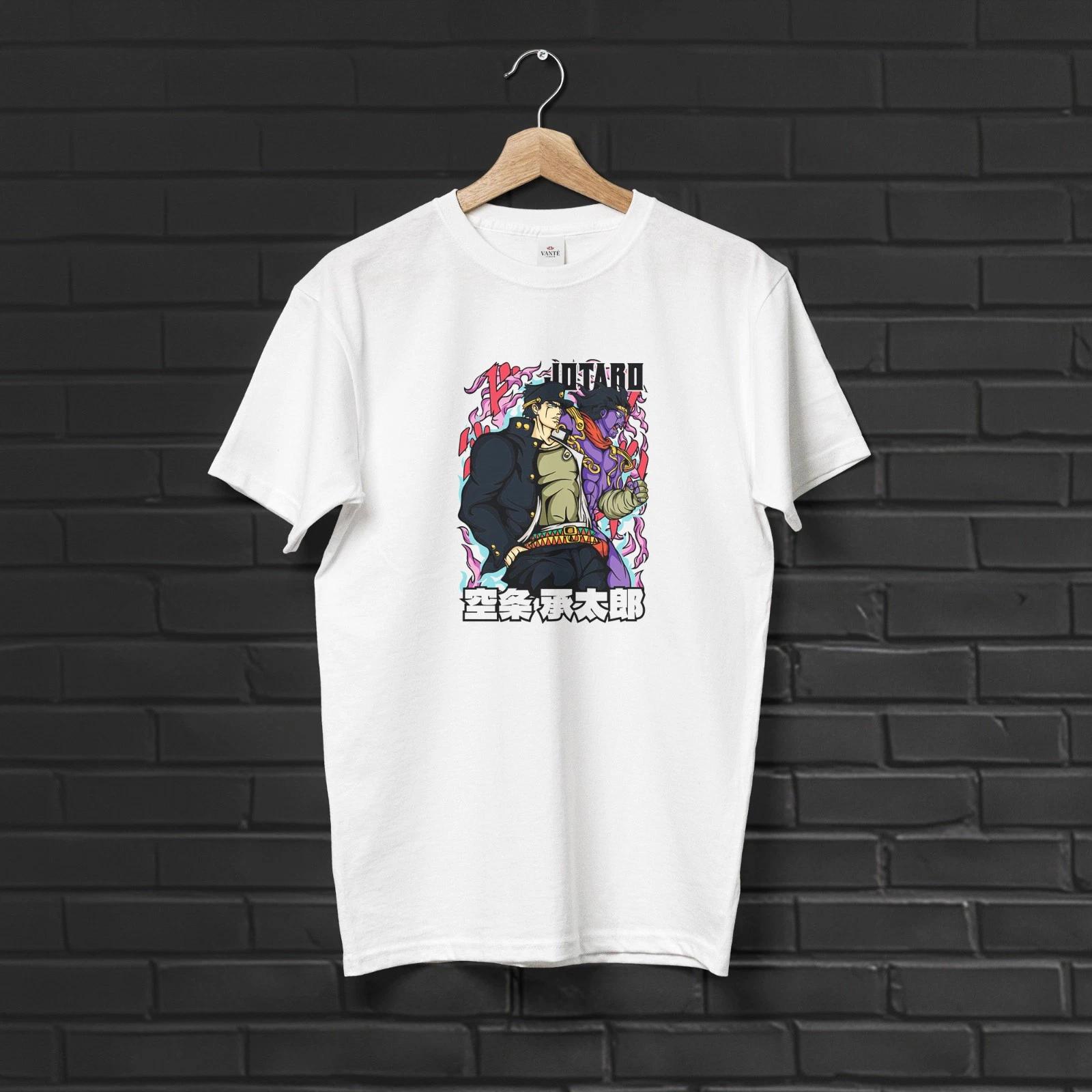 Jotaro Kujo Stardust Crusaders T-Shirt Anime Graphic Tee Mens Unisex M
Jotaro Kujo Stardust Crusaders T-Shirt Anime Graphic Tee Mens Unisex M