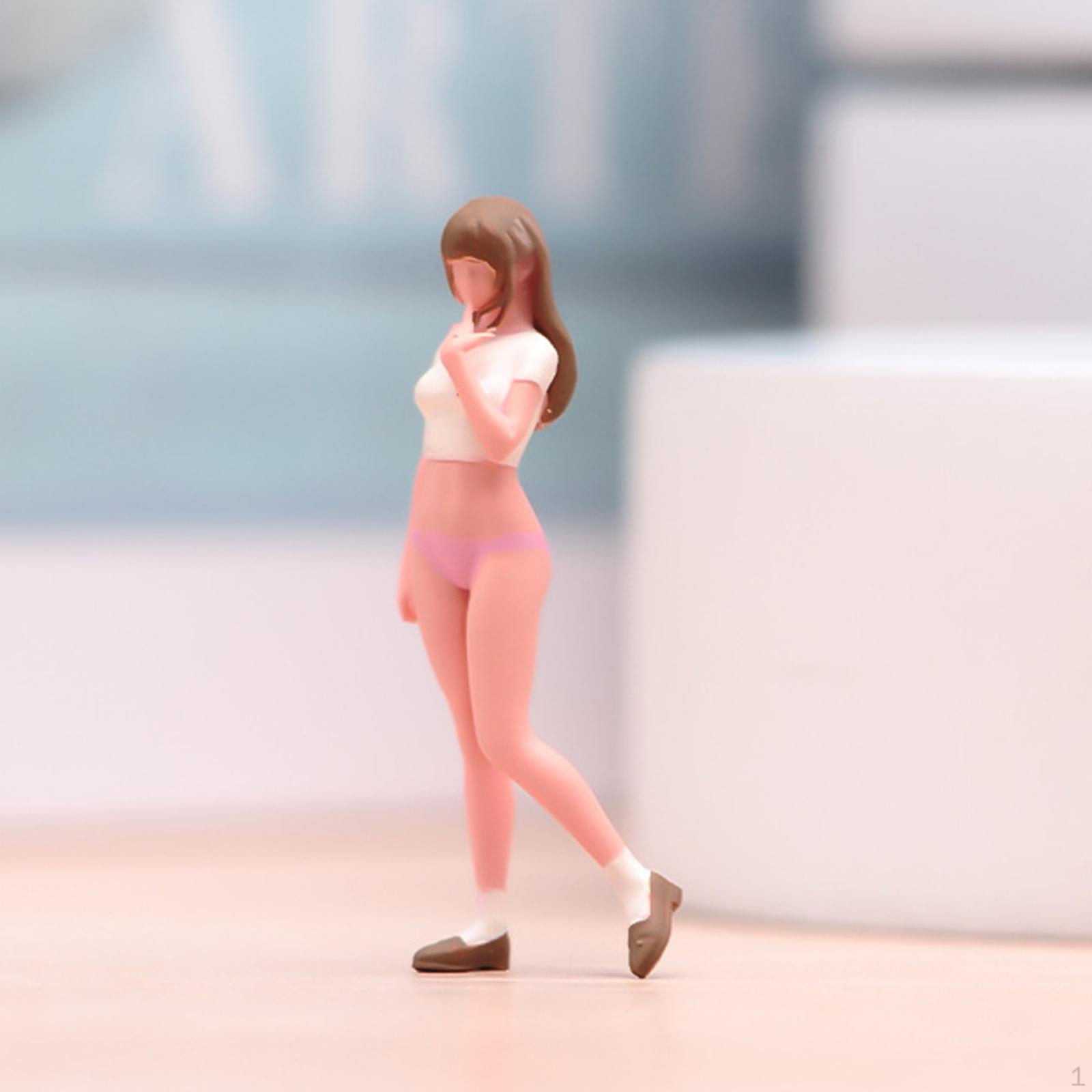 1/64 Scale Girl Figure Miniature Model Diorama Accessory Tabletop Decoration Movie Prop Mini Rein
1/64 Scale Girl Figure Miniature Model Diorama Accessory Tabletop Decoration Movie Prop Mini Rein