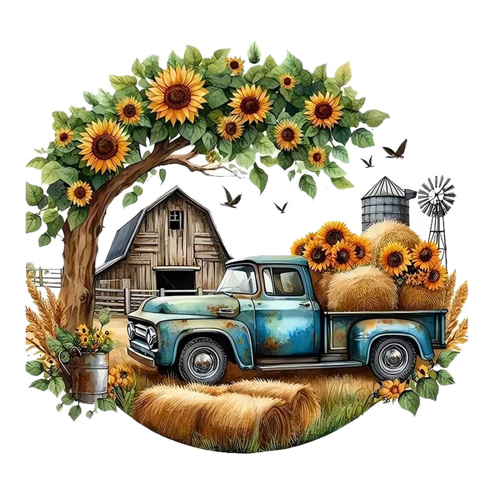 QT2474#15cm Large Sunflower Farm Truck Car Sticker, Suitable for Laptop, Car, Truck, Van, SUV, Motorcycle, Bumper, Window 15cm-longest side
QT2474#15cm Large Sunflower Farm Truck Car Sticker, Suitable for Laptop, Car, Truck, Van, SUV, Motorcycle, Bumper, Window 15cm-longest side