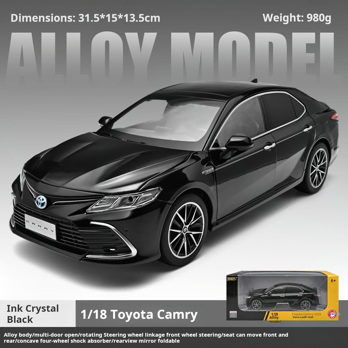 Genuine Licensed 1:18 Toyota Camry Simulation Alloy High-End Car Model Precise Restoration Sound & Light Collectible Decoration чёрный
Genuine Licensed 1:18 Toyota Camry Simulation Alloy High-End Car Model Precise Restoration Sound & Light Collectible Decoration чёрный
