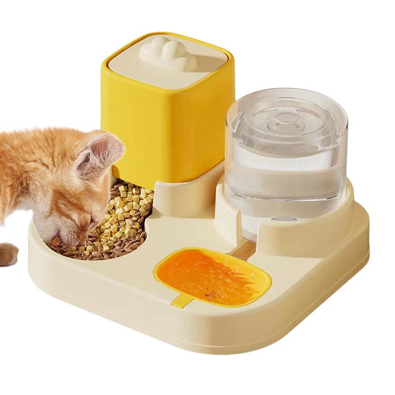 Automatic Pet Feeder Automatic Food Dispenser For Cats Gallon Capacity Waterer And Bowl Kitten Feeding Station For Indoor жовтий
Automatic Pet Feeder Automatic Food Dispenser For Cats Gallon Capacity Waterer And Bowl Kitten Feeding Station For Indoor жовтий