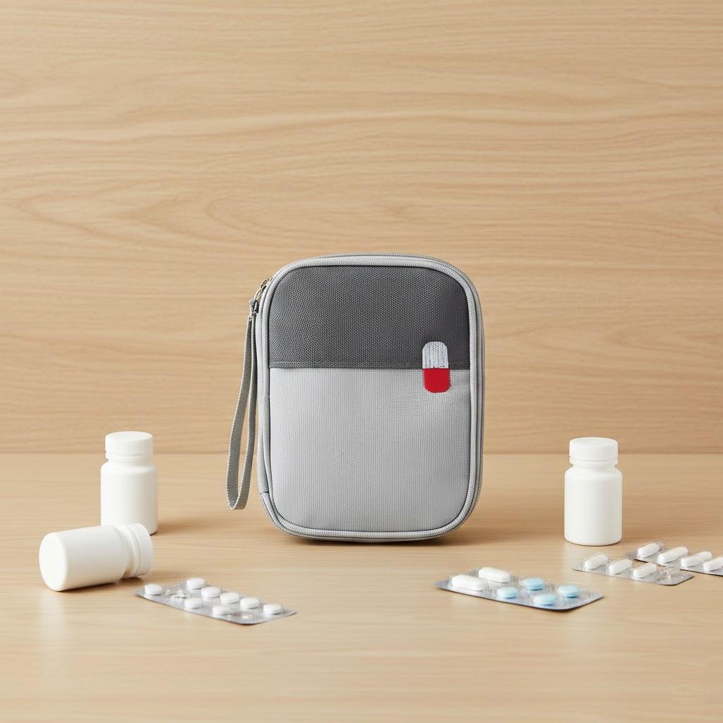 Portable Medical Kit Compact First Aid Medicine Storage Box for Travel Home Outdoor Use Health Care серый
Portable Medical Kit Compact First Aid Medicine Storage Box for Travel Home Outdoor Use Health Care серый