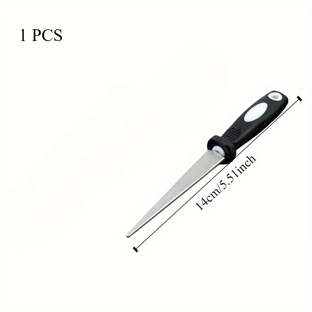 Easy To Grip Handle Knife Sharpener,Diamond Sharpening Stone with One Stone and Two Birds, Double-sided Flat and Curved Design M
Easy To Grip Handle Knife Sharpener,Diamond Sharpening Stone with One Stone and Two Birds, Double-sided Flat and Curved Design M