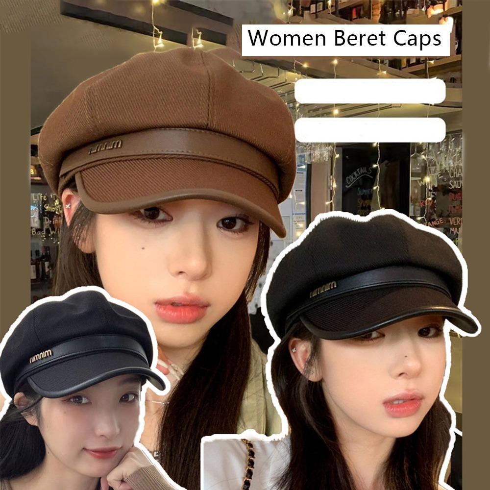 Windproof Women Beret Caps Breathable Flat Top Captain Cap Retro Octagonal Hat бежевий
Windproof Women Beret Caps Breathable Flat Top Captain Cap Retro Octagonal Hat бежевий