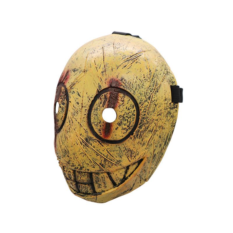 Halloween Party Horror Butcher Half-Face Mask cos Dead by Daylight Legion Game Latex Mask жовтий
Halloween Party Horror Butcher Half-Face Mask cos Dead by Daylight Legion Game Latex Mask жовтий
