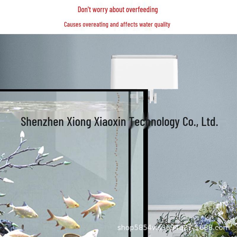 WiFi Smart Fish Tank Feeder: Automatic Aquarium Food Dispenser with Timer M1
WiFi Smart Fish Tank Feeder: Automatic Aquarium Food Dispenser with Timer M1
