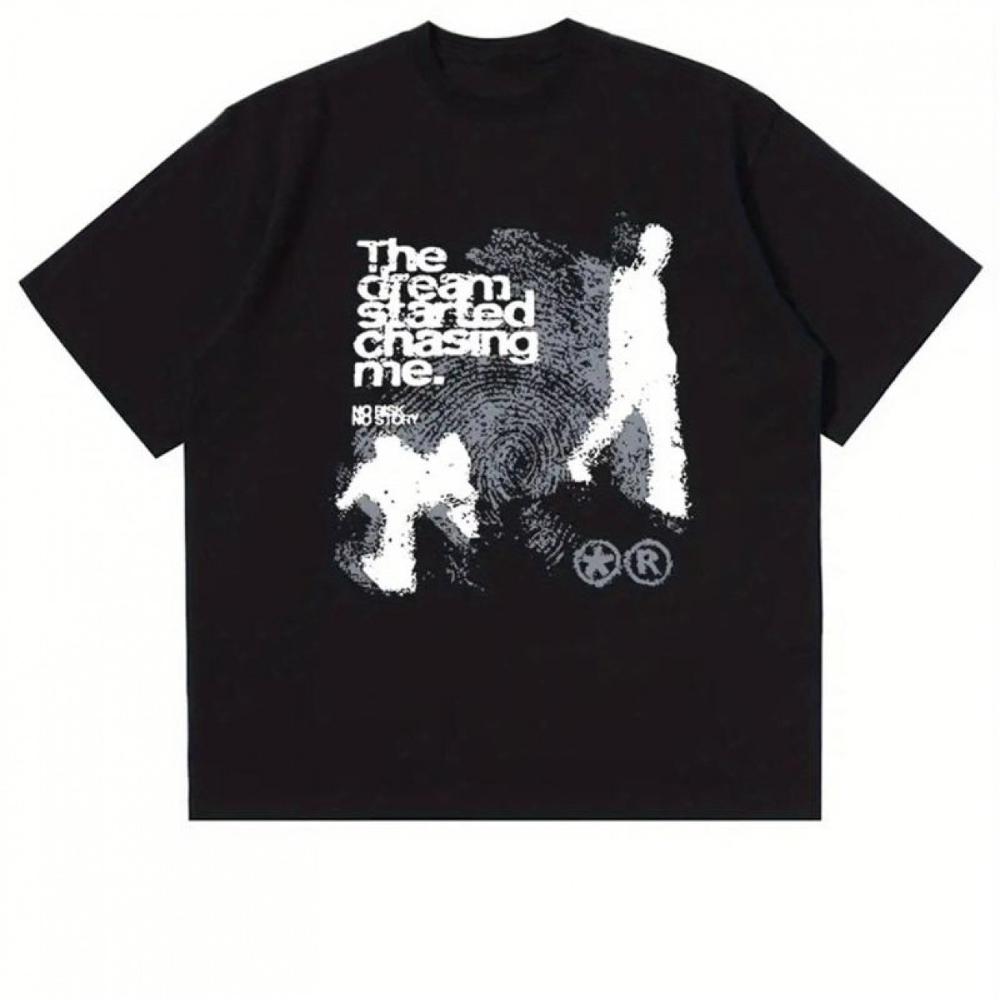 Y2K Retro Graphic T-Shirt Black and White 90S Street Style Dream and Chasing Dreams Print Comfortable All-Season - Men s Summ... 5XL різнокольоровий
Y2K Retro Graphic T-Shirt Black and White 90S Street Style Dream and Chasing Dreams Print Comfortable All-Season - Men s Summ... 5XL різнокольоровий
