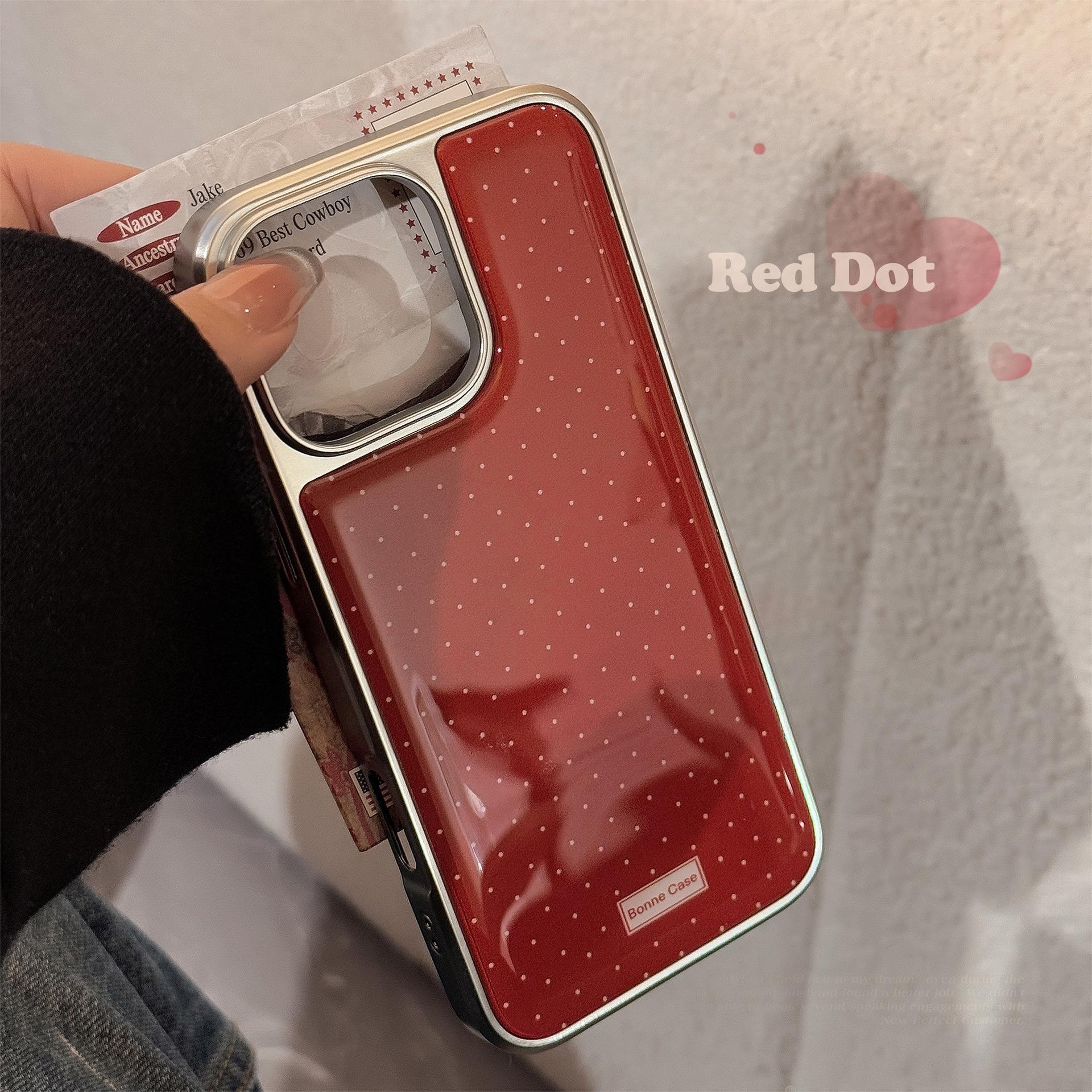 Retro Style Iphone16 Suitable for 15Promax Apple 16 Mobile Phone Case 13 Simple Polka Dot 14 Drop Glue Huawei Samsung S25ULTRA
Retro Style Iphone16 Suitable for 15Promax Apple 16 Mobile Phone Case 13 Simple Polka Dot 14 Drop Glue Huawei Samsung S25ULTRA