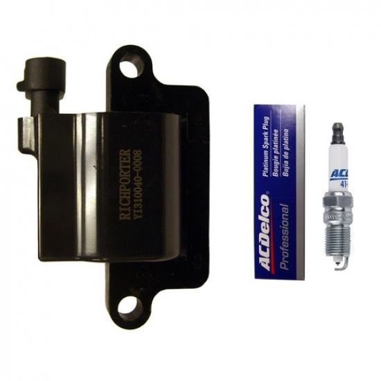 New Richporter Coil (1) + (1) OEM Spark Plug For 1999 Sierra & Silverado
New Richporter Coil (1) + (1) OEM Spark Plug For 1999 Sierra & Silverado