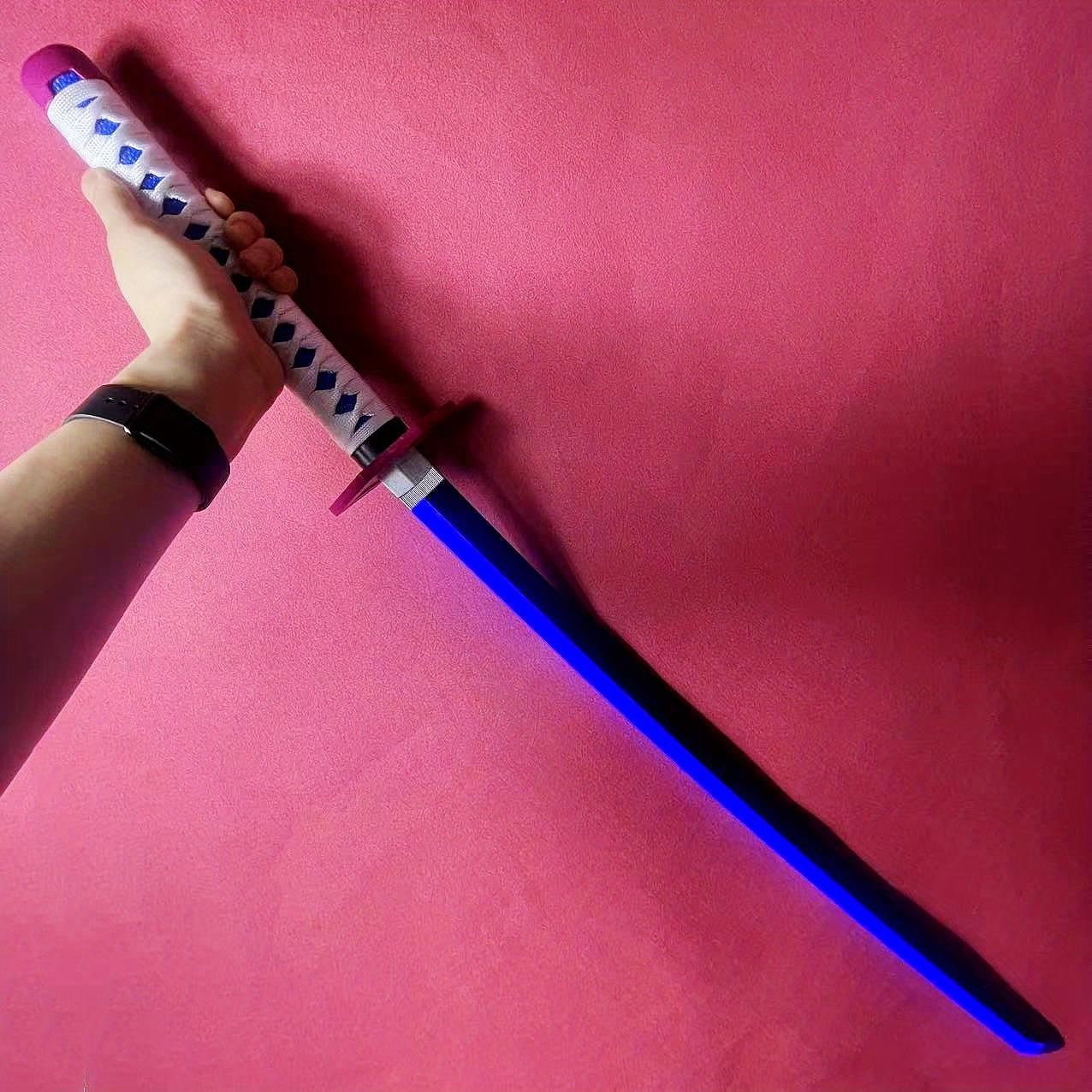 104cm Luminous Tomioka Giyuu Katana Kimetsu No Yaiba Light Sword Anime Demon Slayer Cosplay Prop Real Size Japanese Katana Toy 80cm
104cm Luminous Tomioka Giyuu Katana Kimetsu No Yaiba Light Sword Anime Demon Slayer Cosplay Prop Real Size Japanese Katana Toy 80cm