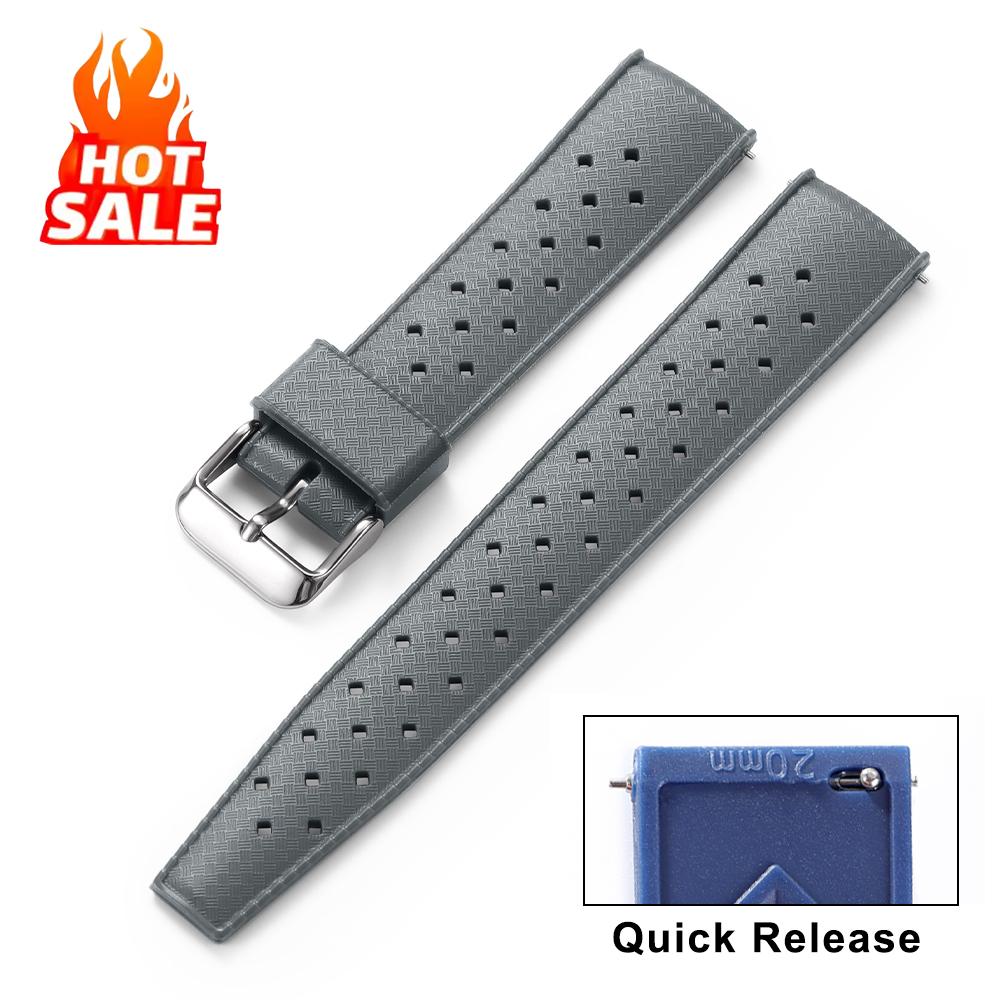 Преміальні тропічні каучукові ремінці FKM 20 мм 22 мм Швидкознімні Підходять Плоский кінець Універсальний ремінець для годинника М який силіконовий ремінець для смарт-годинника 20mm сірий
Преміальні тропічні каучукові ремінці FKM 20 мм 22 мм Швидкознімні Підходять Плоский кінець Універсальний ремінець для годинника М який силіконовий ремінець для смарт-годинника 20mm сірий