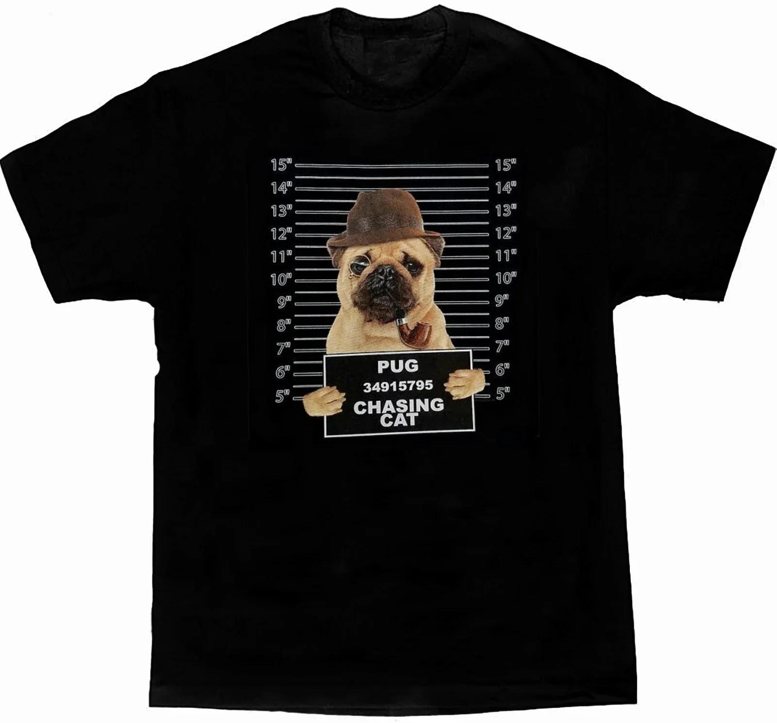 Funny Criminal Dog Art Pug Mug Shot Printed TShirt 100 Cotton ONeck Summer Short Sleeve Casual Mens Tshirt Size S3XL S
Funny Criminal Dog Art Pug Mug Shot Printed TShirt 100 Cotton ONeck Summer Short Sleeve Casual Mens Tshirt Size S3XL S