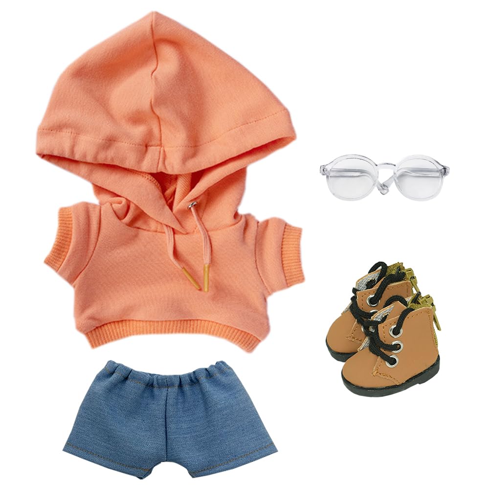 niannyyhouse 10cm 15cm 20cm Plush Clothes Loose Fit Hoodie Jeans Glasses Shoes Dress Up Cotton Doll Accessories (A10, 15cm)
niannyyhouse 10cm 15cm 20cm Plush Clothes Loose Fit Hoodie Jeans Glasses Shoes Dress Up Cotton Doll Accessories (A10, 15cm)