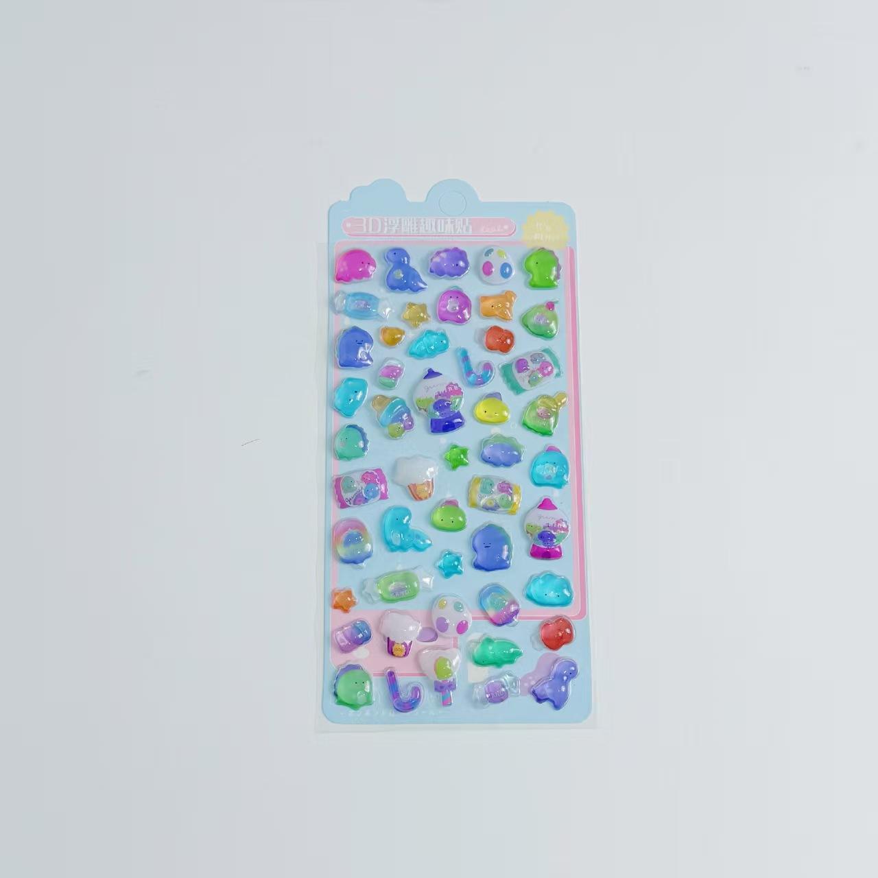 Funny Sweet 3D Relief Sticker DIY Diary Decor Journaling Stationery Cute Stickers Gifts for Children Girls and Boys
Funny Sweet 3D Relief Sticker DIY Diary Decor Journaling Stationery Cute Stickers Gifts for Children Girls and Boys