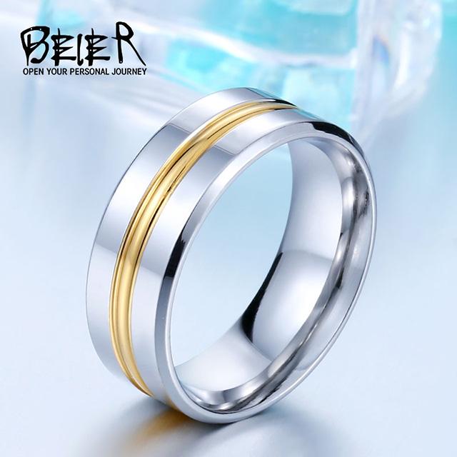 Beier 316L Stainless Steel Fashion Party Men s Ring Women s Simple Round Ring High Quality Jewelry LLBR-R015R 13 золотий
Beier 316L Stainless Steel Fashion Party Men s Ring Women s Simple Round Ring High Quality Jewelry LLBR-R015R 13 золотий