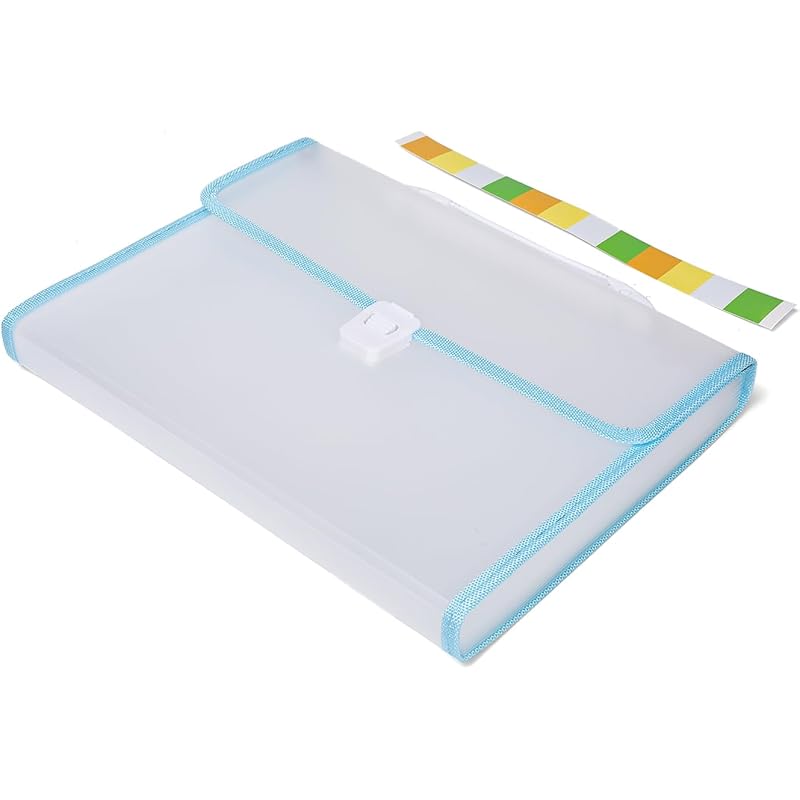 Neomate Expanding File Folder with Handle | 13-Pocket A4/FS Size Document and Certificate Organizer | Transparent Accord синий
Neomate Expanding File Folder with Handle | 13-Pocket A4/FS Size Document and Certificate Organizer | Transparent Accord синий