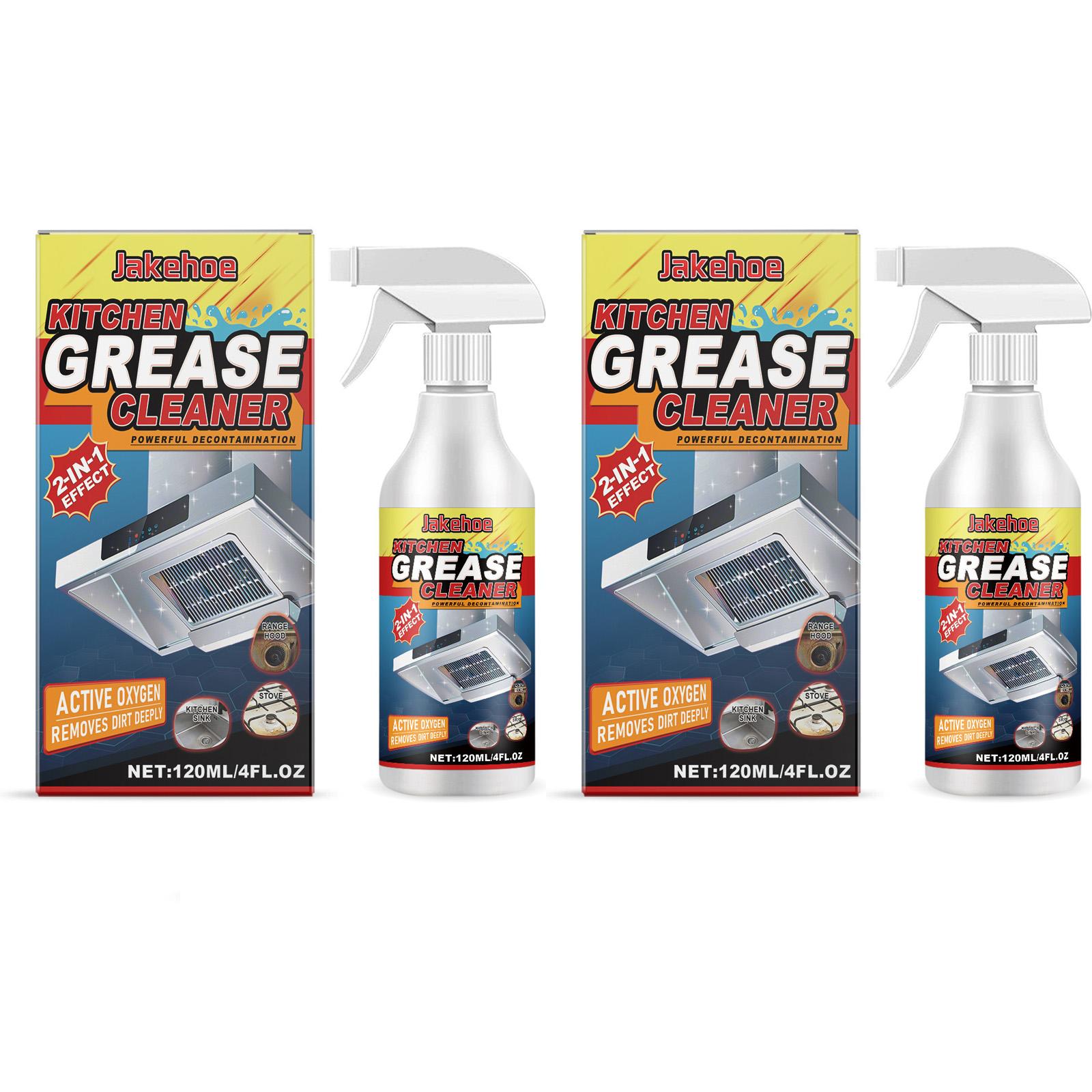 120ml Powerful Degreaser Oil Stains Remover Cleaning Grills Oven Home Cooktop Cleaning Spray For Cleaning Cooking Surface Bottom 2pcs
120ml Powerful Degreaser Oil Stains Remover Cleaning Grills Oven Home Cooktop Cleaning Spray For Cleaning Cooking Surface Bottom 2pcs