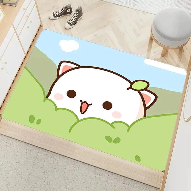 Entrance Door Mat Cute Peach Mochi Print Non-slip Absorbent Bathroom Cartoon Rug Home Bedroom Carpet Room Decoration 30X50CM
Entrance Door Mat Cute Peach Mochi Print Non-slip Absorbent Bathroom Cartoon Rug Home Bedroom Carpet Room Decoration 30X50CM