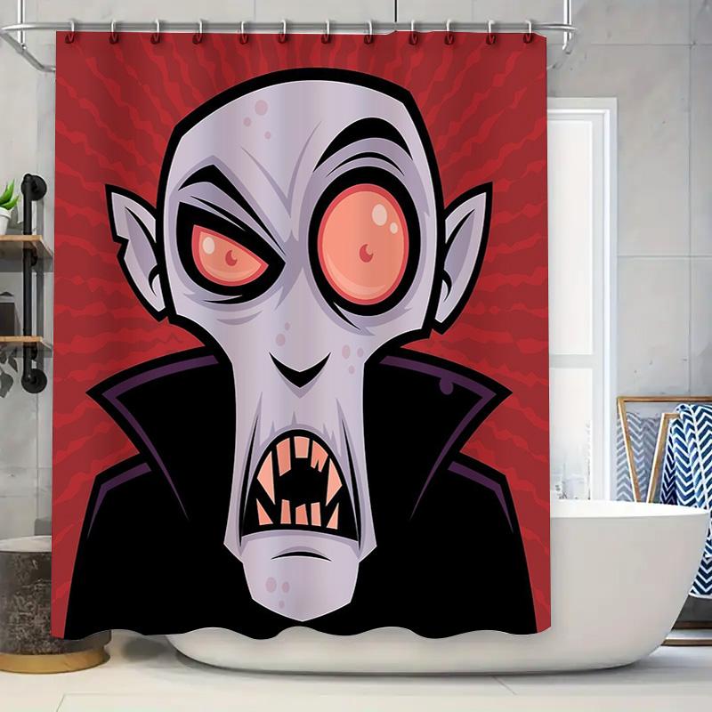 Gothic Vampire Bat Horror Shower Curtain Halloween Spooky Bathtub Decor Bathroom Set Dark Fantasy Art Home Decor W60H190(CM)-1 Pcs
Gothic Vampire Bat Horror Shower Curtain Halloween Spooky Bathtub Decor Bathroom Set Dark Fantasy Art Home Decor W60H190(CM)-1 Pcs