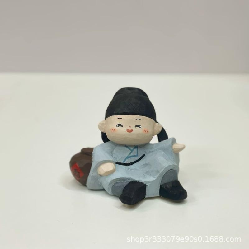Wooden Handmaiden Datang Li Bai Antique Decor Chinese Style Creative Wooden Decor Figurines Christmas Birthday Gift for Friend 8cm 8cm 7
Wooden Handmaiden Datang Li Bai Antique Decor Chinese Style Creative Wooden Decor Figurines Christmas Birthday Gift for Friend 8cm 8cm 7
