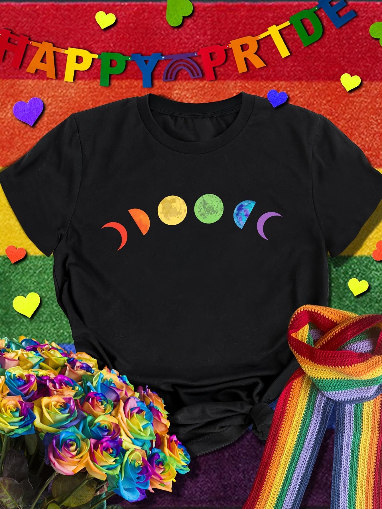 Pride Moon Graphic Round Neck Sports Tee, Short Sleeves Causal Running T-shirt Top, Women s Activewear XL
Pride Moon Graphic Round Neck Sports Tee, Short Sleeves Causal Running T-shirt Top, Women s Activewear XL