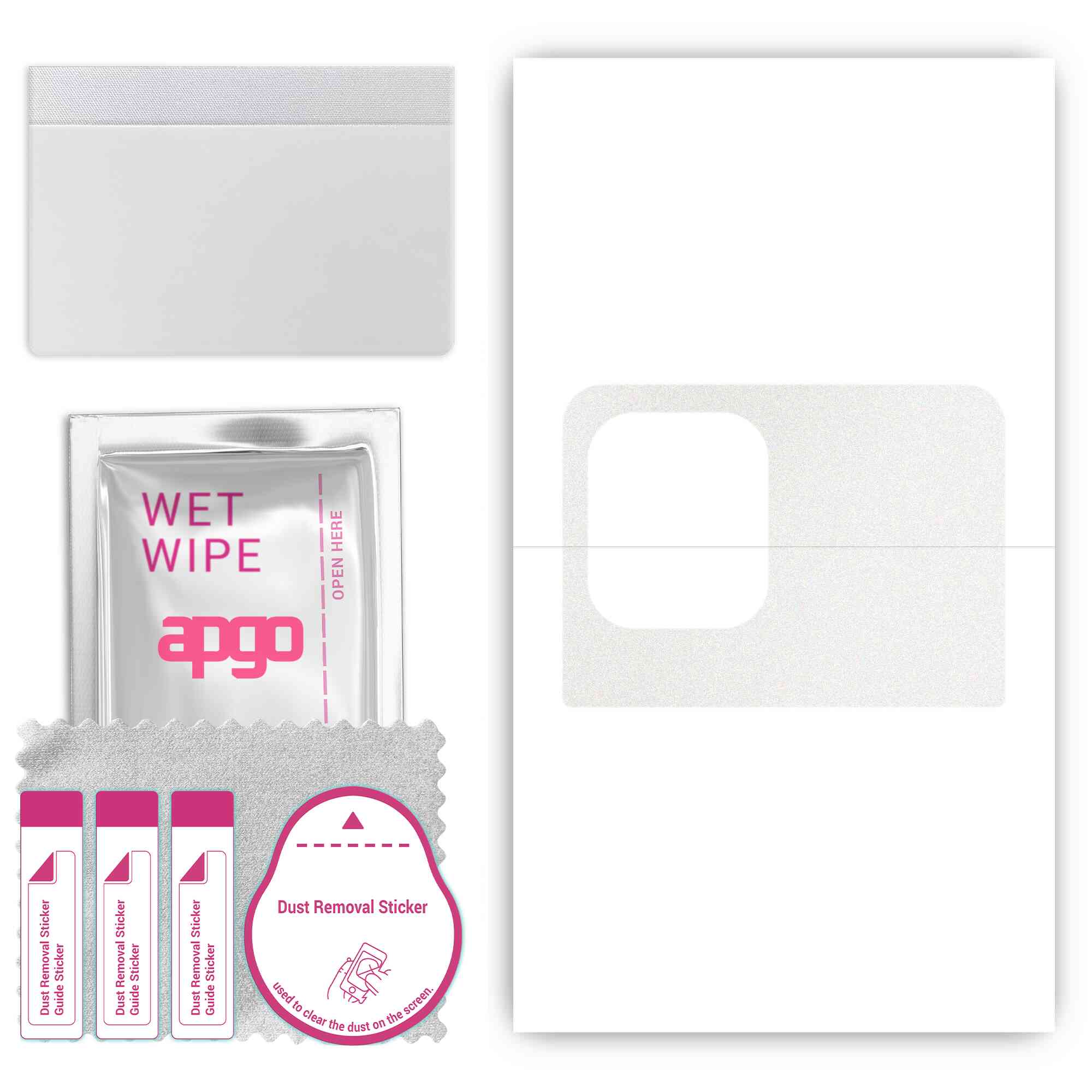 apgo Protective Skin Sticker for the back compatible with Oppo Find X3 Pro Lensman, Wrap Film, Foil, Vinyl - Pattern Matte Transparent
apgo Protective Skin Sticker for the back compatible with Oppo Find X3 Pro Lensman, Wrap Film, Foil, Vinyl - Pattern Matte Transparent