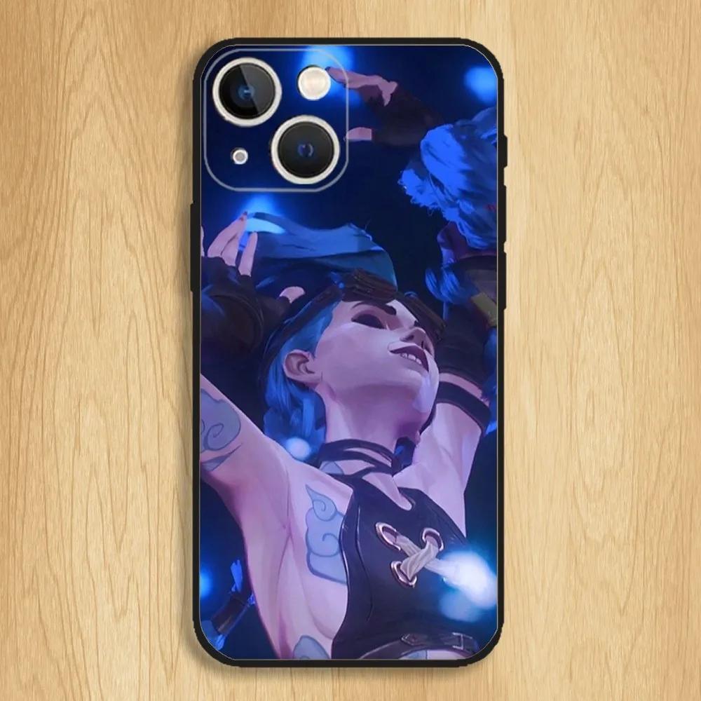 Jinx A-Arcane Phone Case For iPhone 16 15 14 13 12 11 Pro Max X XR XS MAX 8 7 Plus Soft Black Case iPhone14Plus
Jinx A-Arcane Phone Case For iPhone 16 15 14 13 12 11 Pro Max X XR XS MAX 8 7 Plus Soft Black Case iPhone14Plus