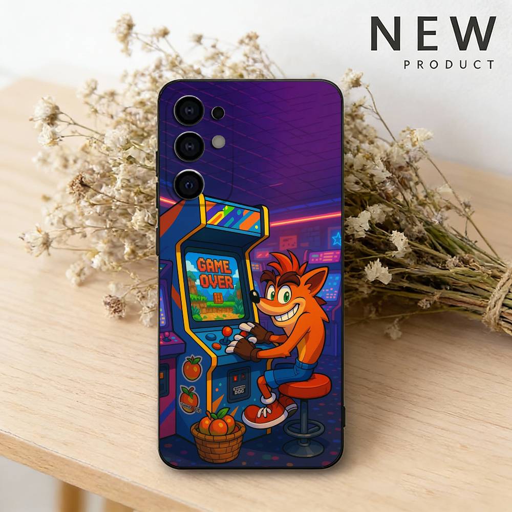 C-CrashS B-Bandicoot Game Phone Case For Samsung S26,25,24,23,22,21,20,30,Ultra,Plus,Fe,Lite Black Shell Samsung S30plus5G
C-CrashS B-Bandicoot Game Phone Case For Samsung S26,25,24,23,22,21,20,30,Ultra,Plus,Fe,Lite Black Shell Samsung S30plus5G