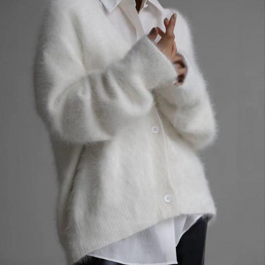 Новый кардиган крупной вязки в европейском и американском стиле для осени/зимы Extra Large
Новый кардиган крупной вязки в европейском и американском стиле для осени/зимы Extra Large