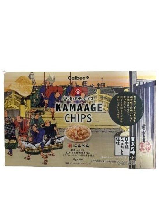 Чипсы Kamaage Nihonbashi Bonito Dashi и солевой вкус Tokyo Taste Tokyo Souvenir 1 коробка (15 г х 8 пакетиков)
Чипсы Kamaage Nihonbashi Bonito Dashi и солевой вкус Tokyo Taste Tokyo Souvenir 1 коробка (15 г х 8 пакетиков)