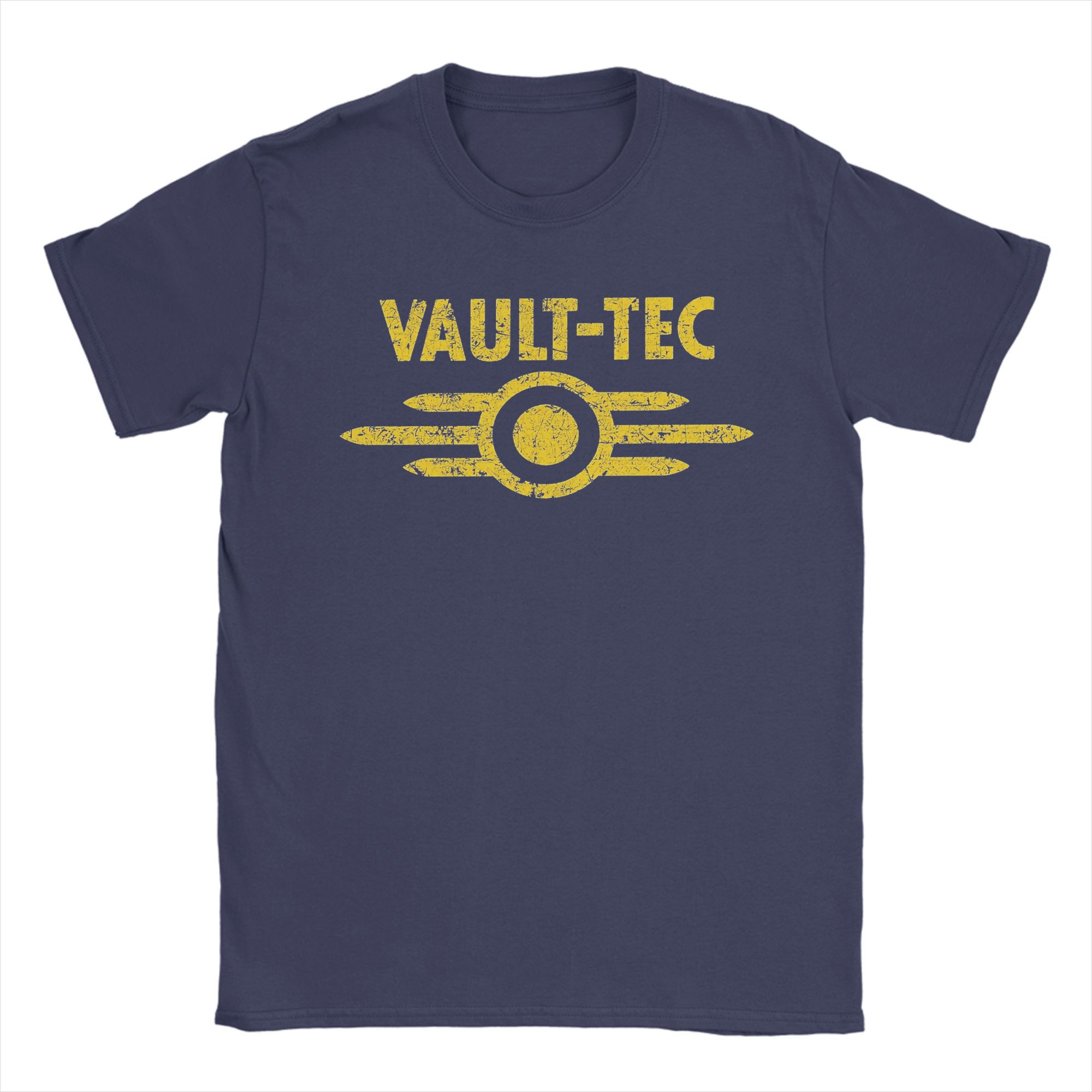 Funny Vaults-Tec Distressed T-Shirt Men Round Collar Cotton T Shirt Short Sleeve Tee Shirt Printed Clothes 4XL
Funny Vaults-Tec Distressed T-Shirt Men Round Collar Cotton T Shirt Short Sleeve Tee Shirt Printed Clothes 4XL