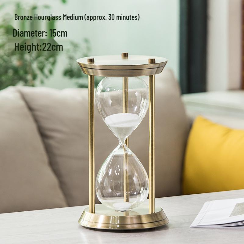 Бронзовые песочные часы: 3/15/30/60 мин. Подарок для учебы и бизнеса Bronze Medium 30 Minutes белый
Бронзовые песочные часы: 3/15/30/60 мин. Подарок для учебы и бизнеса Bronze Medium 30 Minutes белый