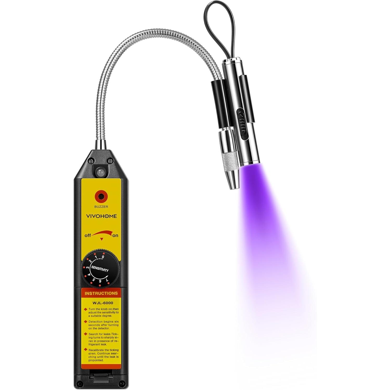 WJL-6000 Halogen Leak Detector R22a R410A R134A R4047A MP39 Gas Detector Freon Gas Analyzer Refrigerant Air Conditioning Tester
WJL-6000 Halogen Leak Detector R22a R410A R134A R4047A MP39 Gas Detector Freon Gas Analyzer Refrigerant Air Conditioning Tester