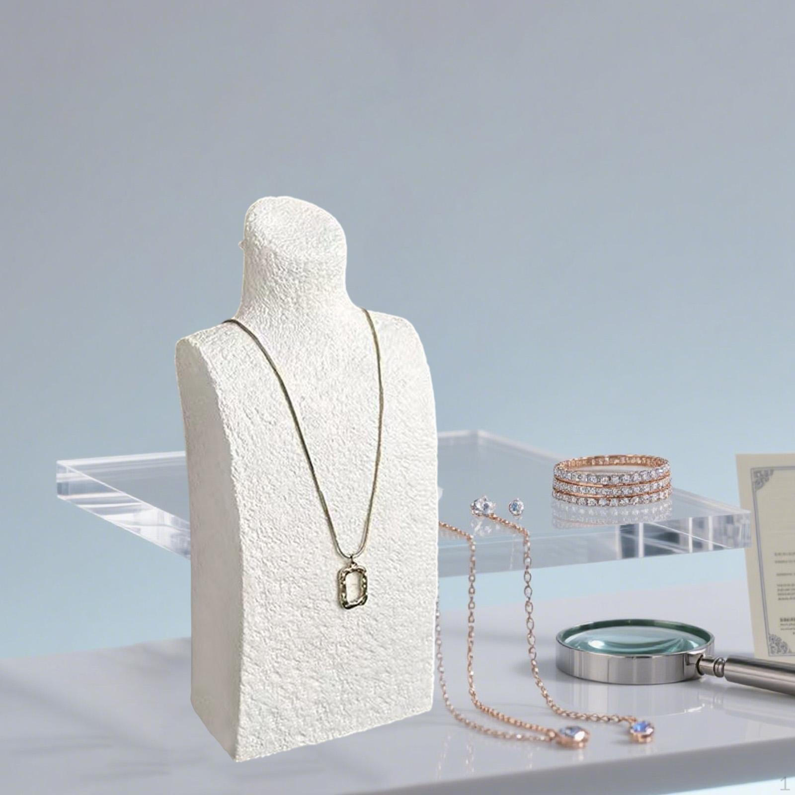 Jewelry Bust Display Holder Organizer Tabletop Home Ornament Retail Store Stable Elegant M
Jewelry Bust Display Holder Organizer Tabletop Home Ornament Retail Store Stable Elegant M