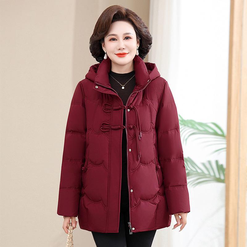Authentic 2024 Winter Down Jacket for Middle-Aged and Elderly Women - Thickened Short Coat 5XL (approx. 76-83 kg)
Authentic 2024 Winter Down Jacket for Middle-Aged and Elderly Women - Thickened Short Coat 5XL (approx. 76-83 kg)