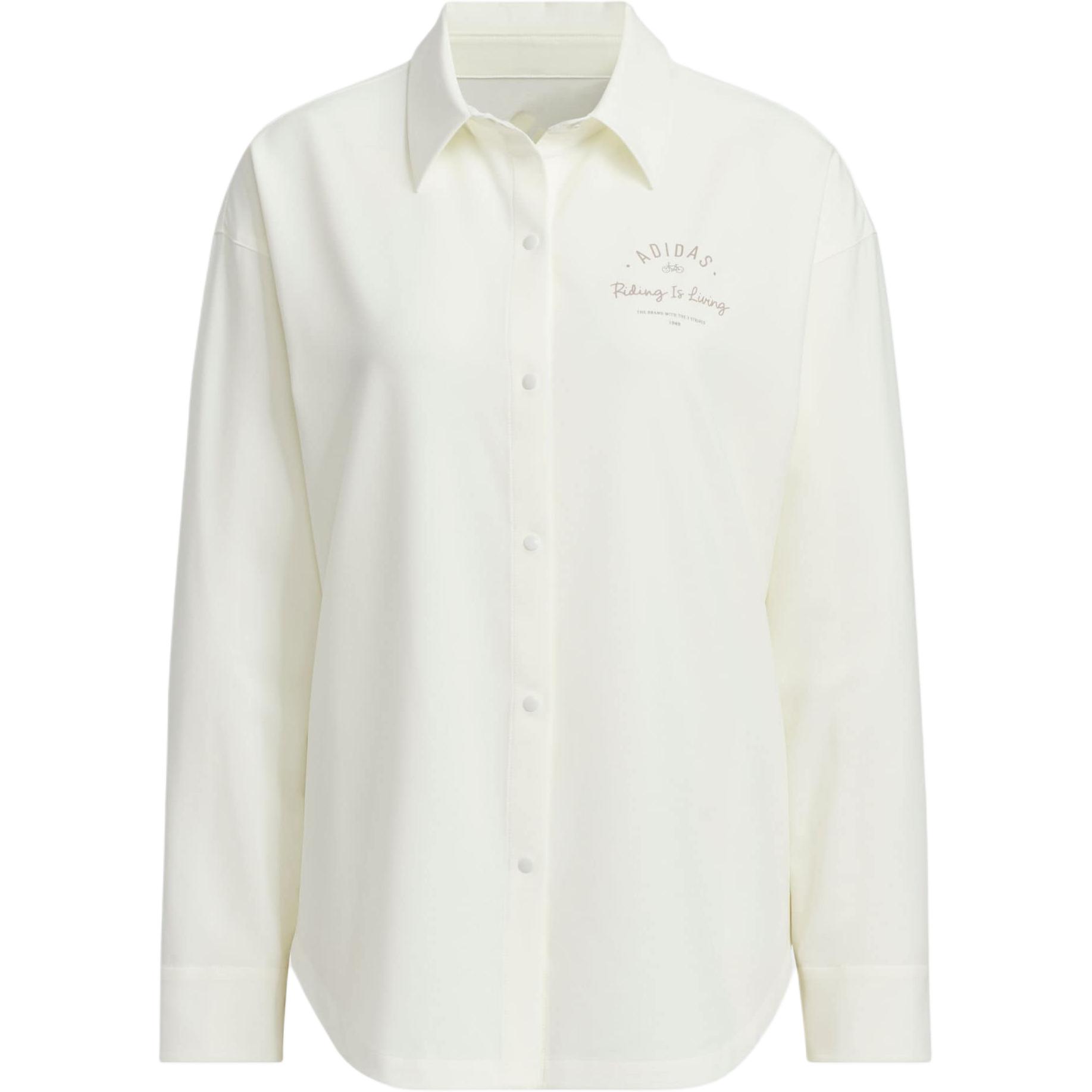 Adidas Verbiage Collar Solid Color Small Logo Button Design Long Sleeve Shirt Women Tops Han-Jade-White JN7779 XL
Adidas Verbiage Collar Solid Color Small Logo Button Design Long Sleeve Shirt Women Tops Han-Jade-White JN7779 XL