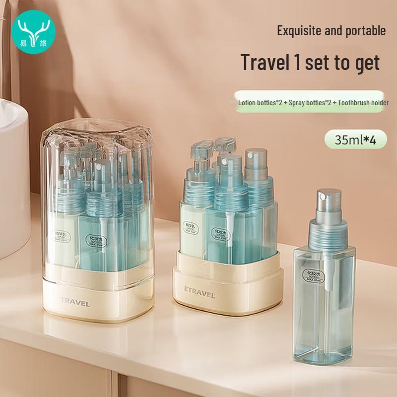 Etravel 5-in-1 Travel Dispenser Bottle Set
Etravel 5-in-1 Travel Dispenser Bottle Set