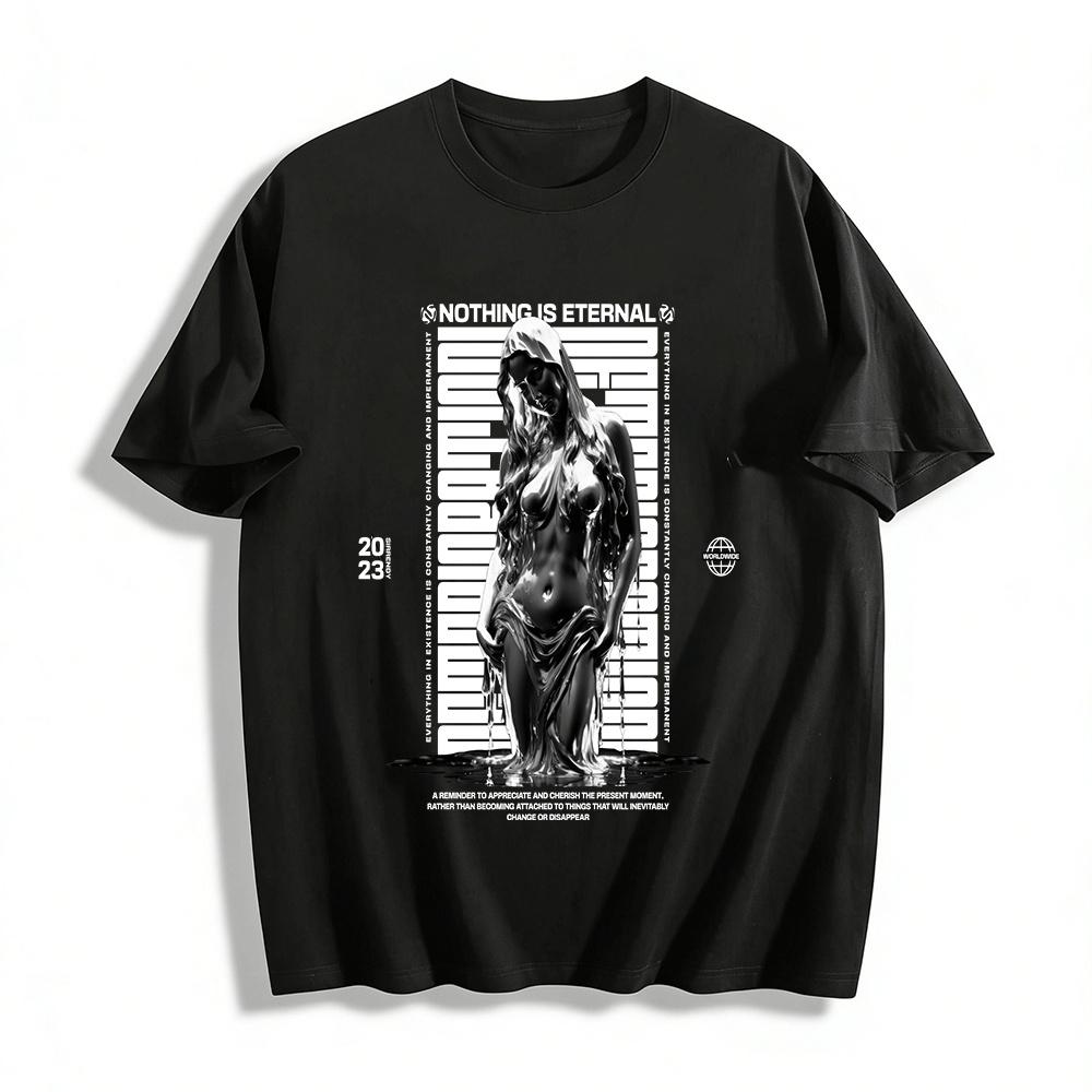 Liquid Metal Goddess Print Trendy Cool Short Sleeve T-Shirt Pure cotton T-shirt XXS
Liquid Metal Goddess Print Trendy Cool Short Sleeve T-Shirt Pure cotton T-shirt XXS