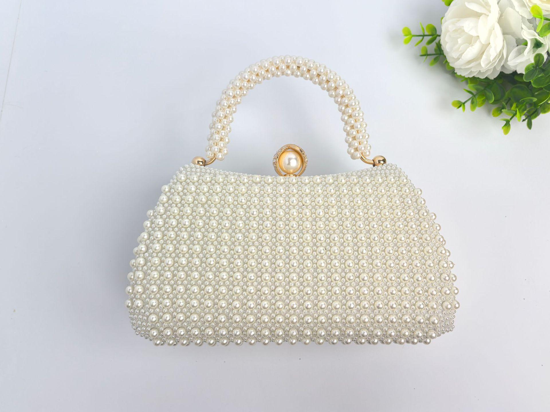 Pearl Handbag, Suitable for Weddings, Birthday Parties, Banquets, and Evenings. An Oblique - Span Dinner Bag for Easy Carrying
Pearl Handbag, Suitable for Weddings, Birthday Parties, Banquets, and Evenings. An Oblique - Span Dinner Bag for Easy Carrying