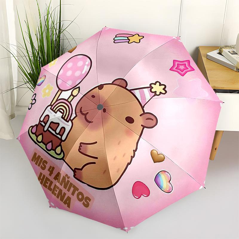 Capybara Themed Travel Umbrella-8 Ribs Automatic Opening and Closing, Portable Folding Design, Compact and Stylish Umbrella Suitable for Out
Capybara Themed Travel Umbrella-8 Ribs Automatic Opening and Closing, Portable Folding Design, Compact and Stylish Umbrella Suitable for Out