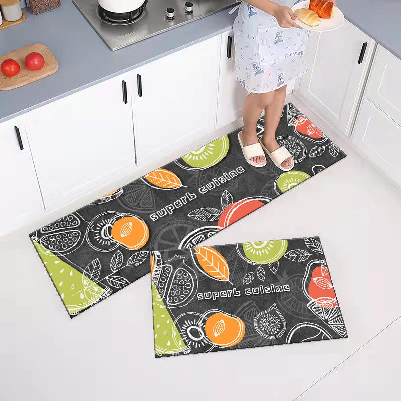 Simple household kitchen floor mat, long strip window mat, entrance door mat, porch mat, bathroom door mat, Nordic style 1PC 40cmx60cm
Simple household kitchen floor mat, long strip window mat, entrance door mat, porch mat, bathroom door mat, Nordic style 1PC 40cmx60cm