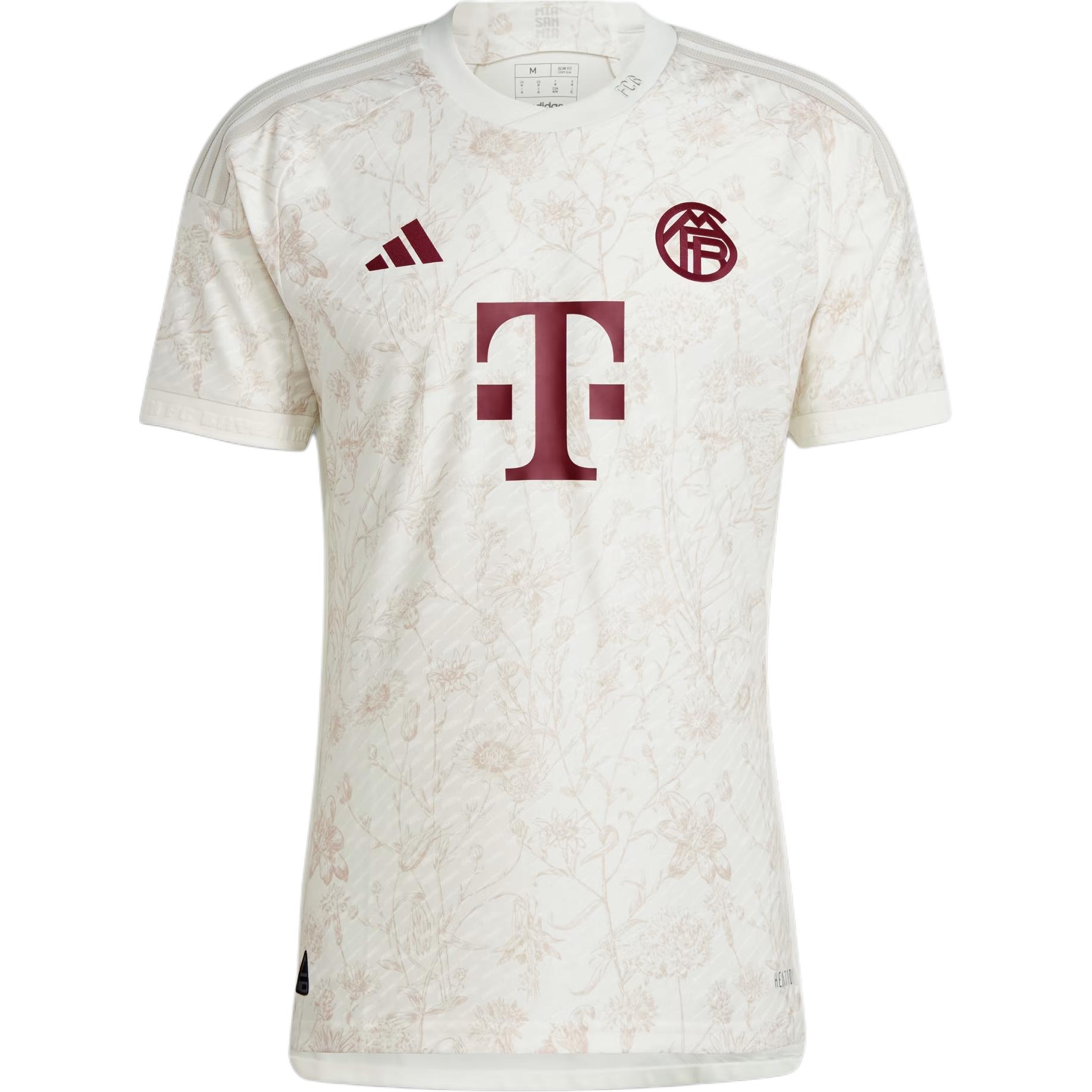 Adidas Fc Bayern 23/24 Third Jersey с цветочным принтом, круглым вырезом и коротким рукавом, футбольная рубашка Player Version Away, мужские топы Han-Jade-White IQ4059 XXL
Adidas Fc Bayern 23/24 Third Jersey с цветочным принтом, круглым вырезом и коротким рукавом, футбольная рубашка Player Version Away, мужские топы Han-Jade-White IQ4059 XXL