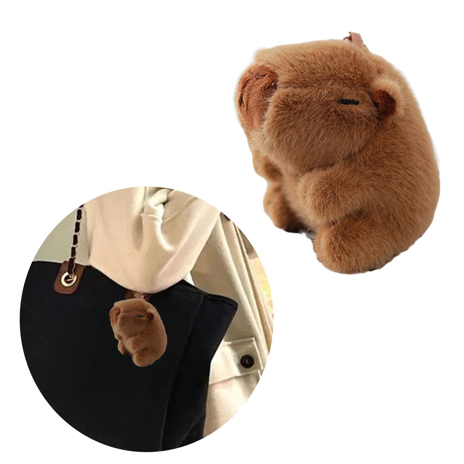 Creative Plush Capybara Keychain Creative Bag Charm Pendant Adorable Stuffed Animal Doll Keyring Stylish Accessories темно-синього кольору
Creative Plush Capybara Keychain Creative Bag Charm Pendant Adorable Stuffed Animal Doll Keyring Stylish Accessories темно-синього кольору