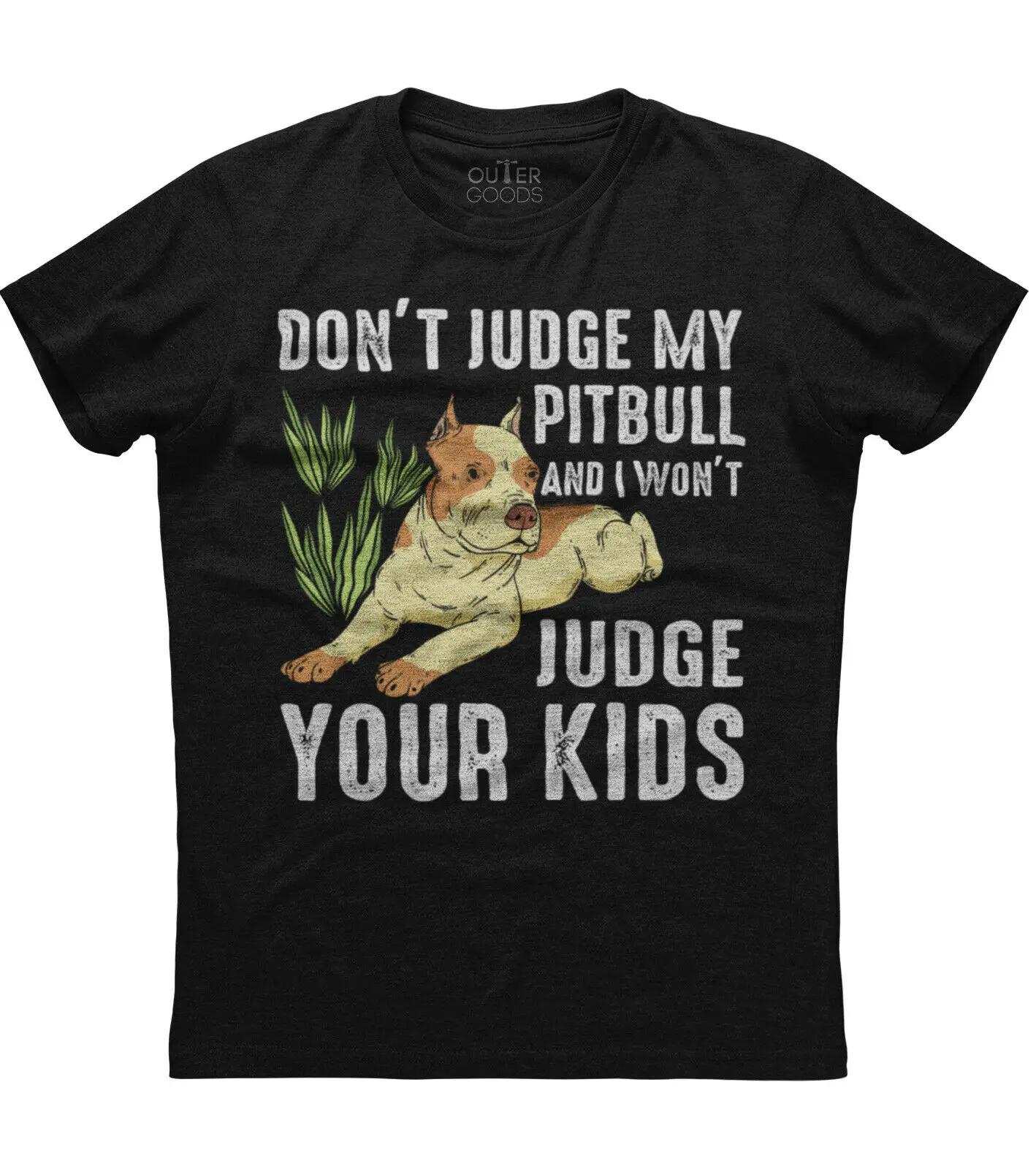 Dont Judge My Pitbull Funny Dog Lovers Phrase TShirt Summer Cotton ONeck Short Sleeve Mens T Shirt New S3XL 4XL
Dont Judge My Pitbull Funny Dog Lovers Phrase TShirt Summer Cotton ONeck Short Sleeve Mens T Shirt New S3XL 4XL