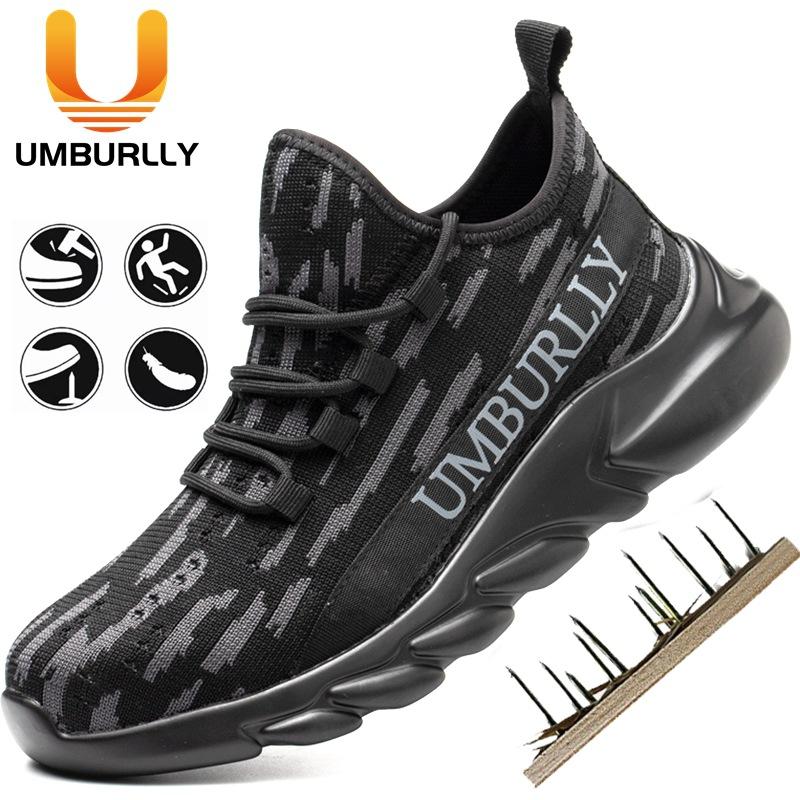 Four fashion labor insurance women s shoes anti-smashing and anti-piercing work shoes lightweight and breathable steel baotou safety protective shoes FZ-102 Black 39
Four fashion labor insurance women s shoes anti-smashing and anti-piercing work shoes lightweight and breathable steel baotou safety protective shoes FZ-102 Black 39
