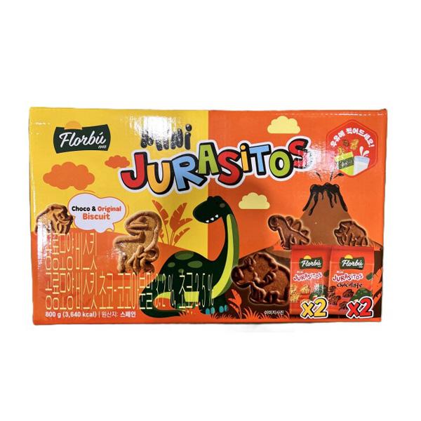 Dinosaur Shaped Biscuit Assorted 200g x 4P
Dinosaur Shaped Biscuit Assorted 200g x 4P
