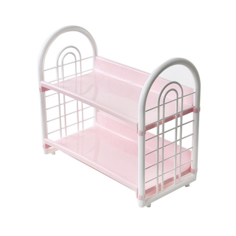 Plastic Double Layer Storage Rack Large Capacity Simple Bathroom Storage Rack Space Saving Desktop Organizer Shelf Cosmetic розовый
Plastic Double Layer Storage Rack Large Capacity Simple Bathroom Storage Rack Space Saving Desktop Organizer Shelf Cosmetic розовый