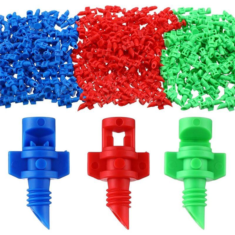 M-Modern-300 Pcs Misting Nozzle Sprayer 90/180/360 Degree Atomizing Mini Sprinklers Drip Ring Irrigation Emitters Nozzle, Easy T різнокольоровий
M-Modern-300 Pcs Misting Nozzle Sprayer 90/180/360 Degree Atomizing Mini Sprinklers Drip Ring Irrigation Emitters Nozzle, Easy T різнокольоровий