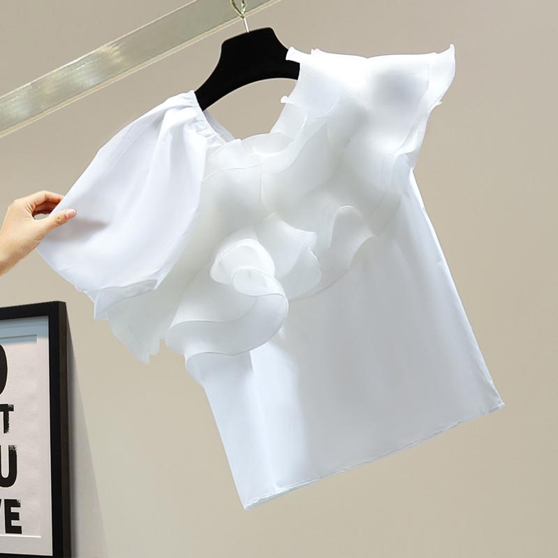 ZANZEA Жіночі літні багатошарові блузки з квадратним вирізом і оборками з короткими рукавами XL білий
ZANZEA Жіночі літні багатошарові блузки з квадратним вирізом і оборками з короткими рукавами XL білий