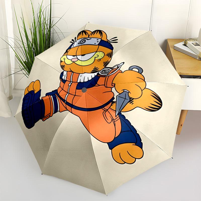 1pc Garfield, Ninja Automatic Open/Close Umbrella - Compact Travel Umbrella with 8-Rib Durable Frame yy251023060
1pc Garfield, Ninja Automatic Open/Close Umbrella - Compact Travel Umbrella with 8-Rib Durable Frame yy251023060